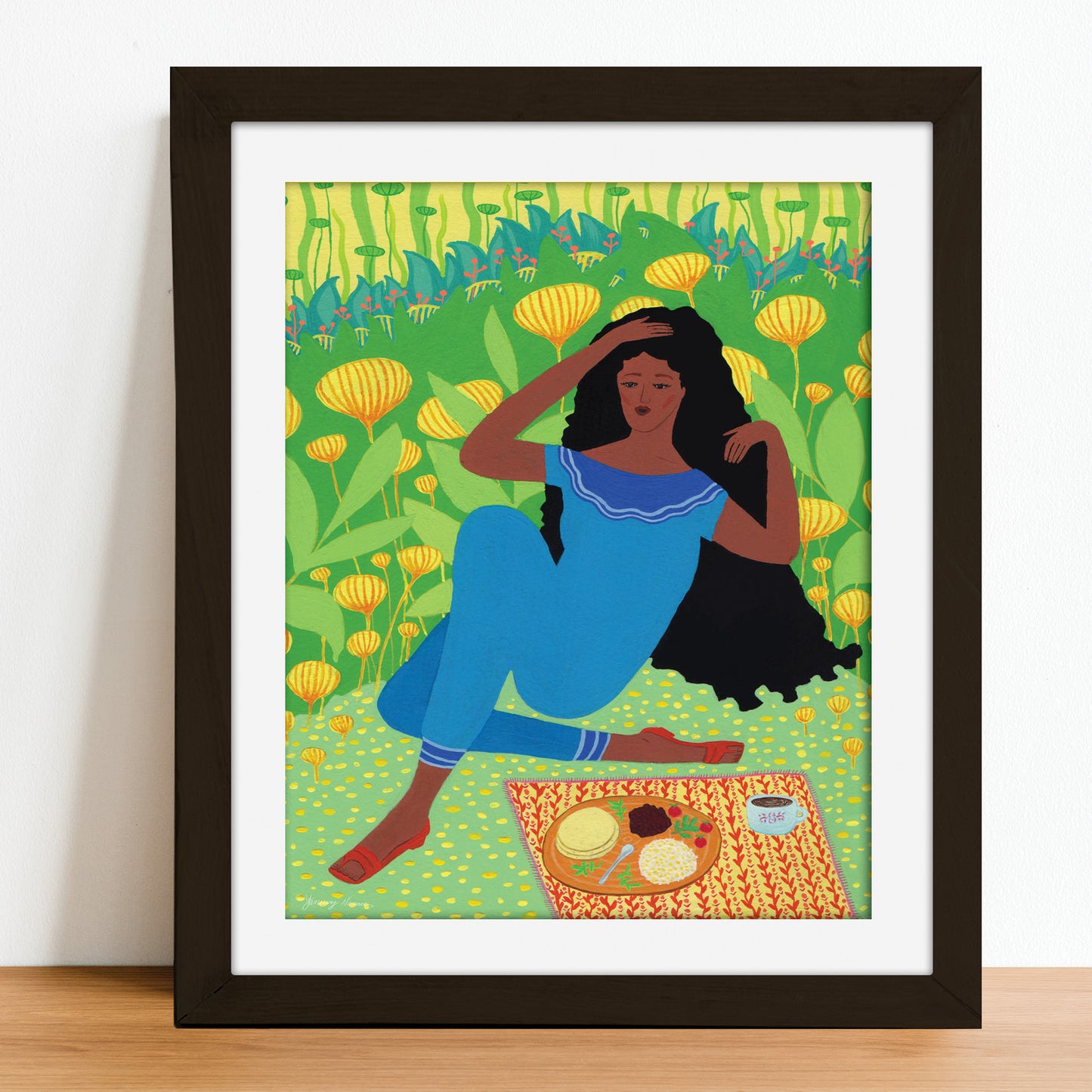 Rosinda Takes a Break - Limited Edition Museum Print