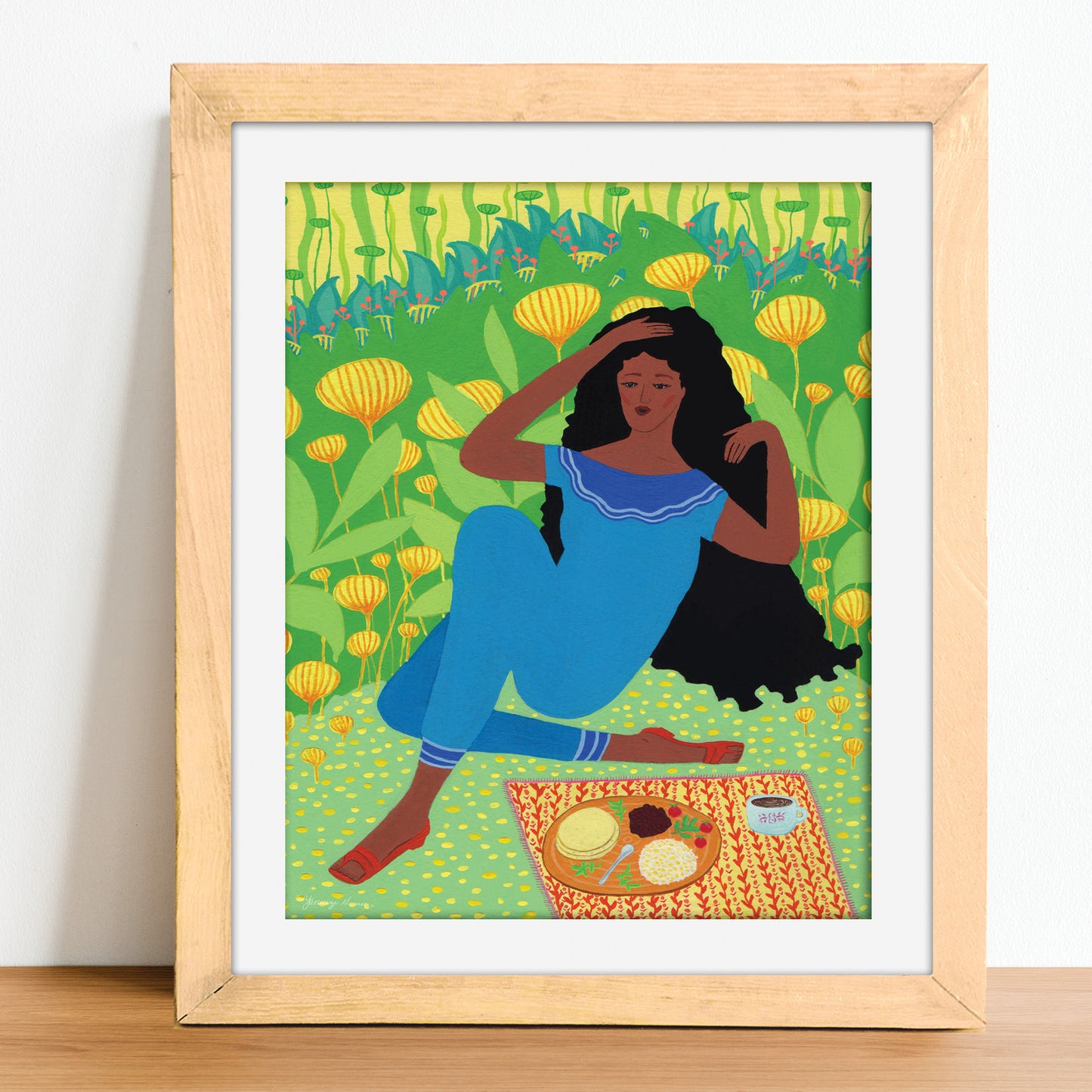 Rosinda Takes a Break - Limited Edition Museum Print