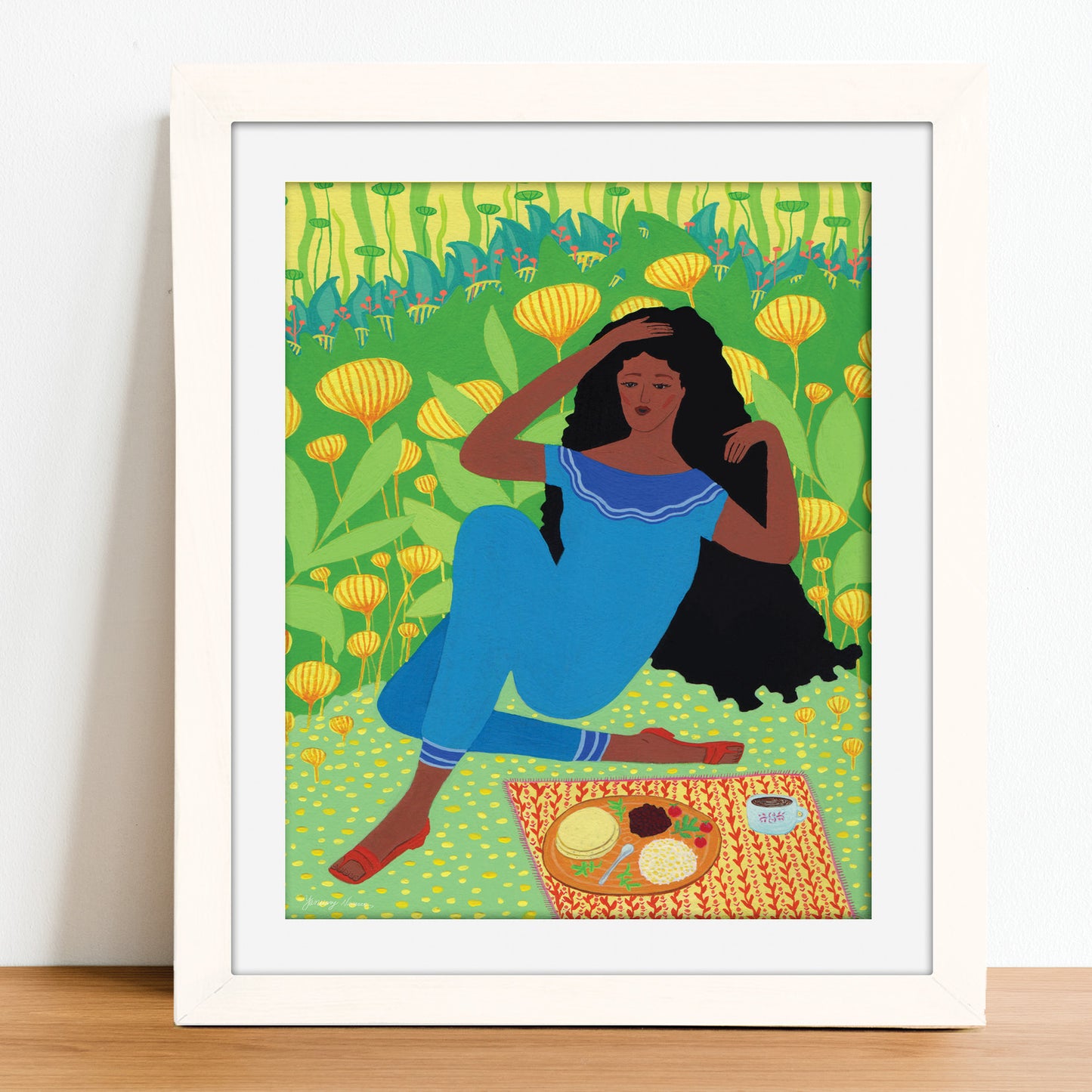 Rosinda Takes a Break - Limited Edition Museum Print