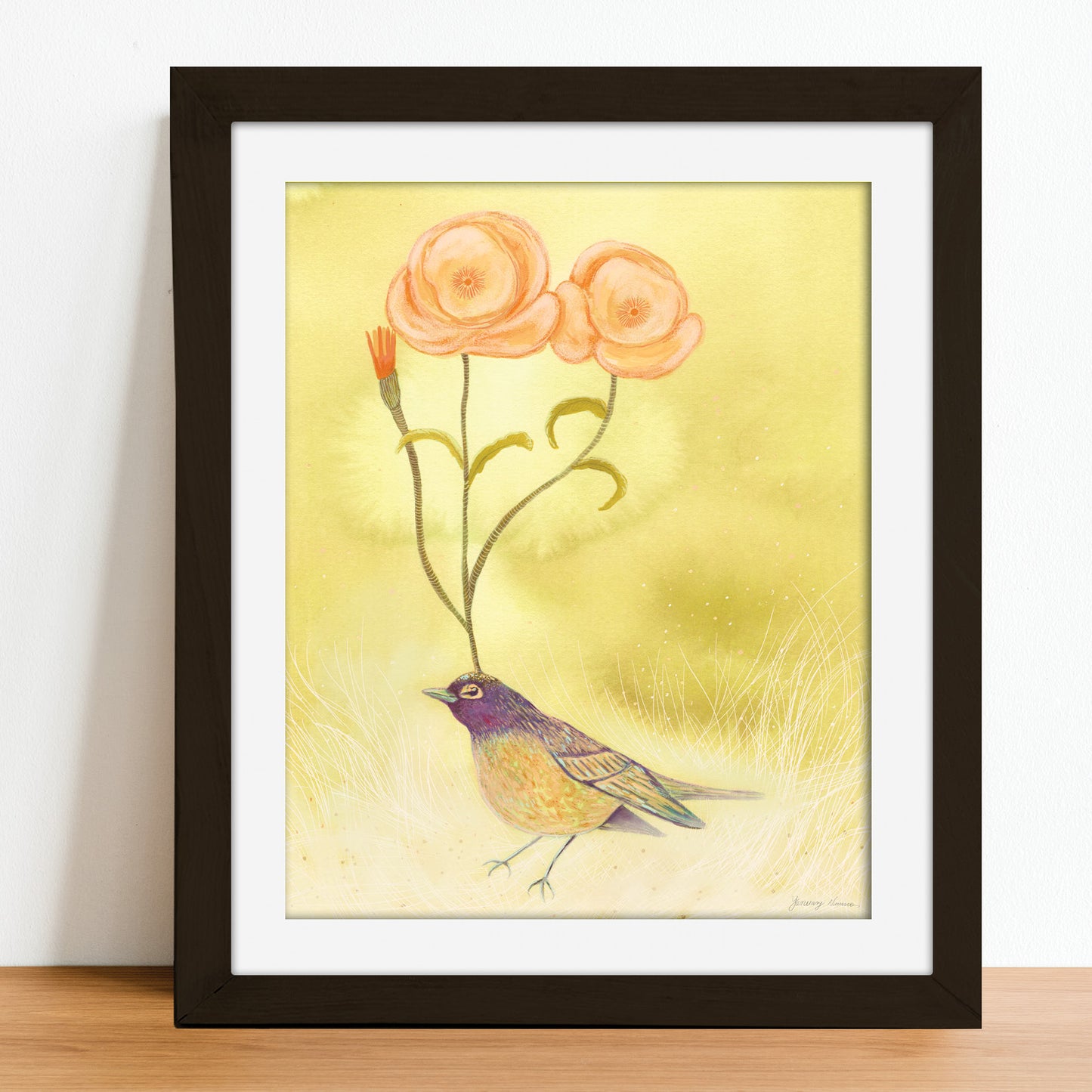 Summer Song Bird - Limited Edition Museum Print