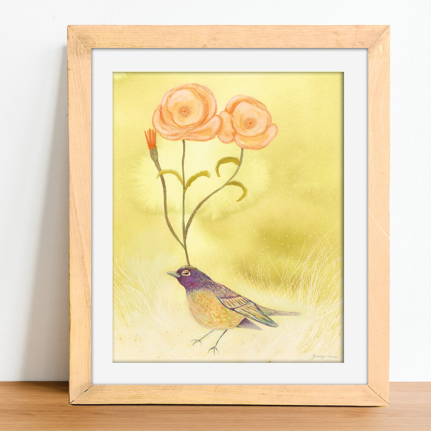 Summer Song Bird - Limited Edition Museum Print
