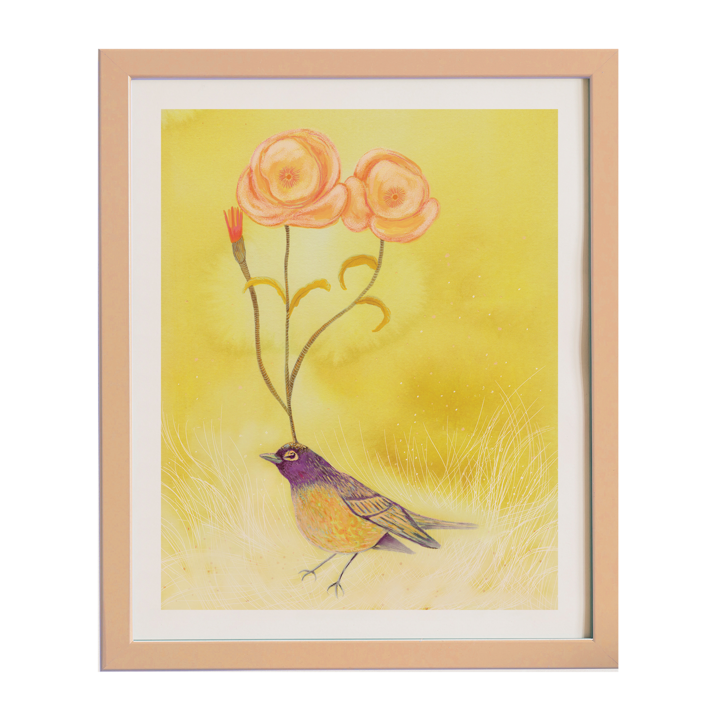 Summer Song Bird - Art Print
