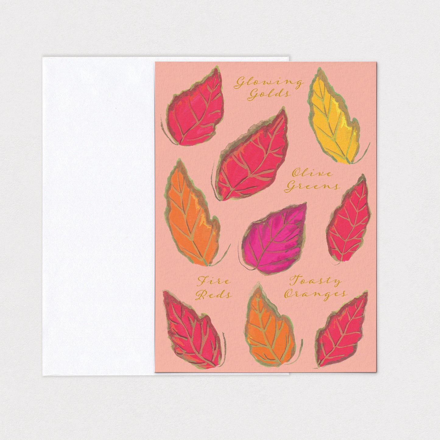 The Colors of Autumn - Bilingual Cards