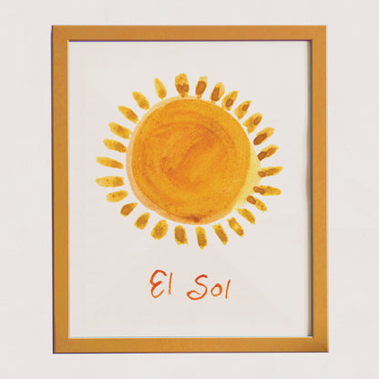 El Sol (The Sun) - Art Print