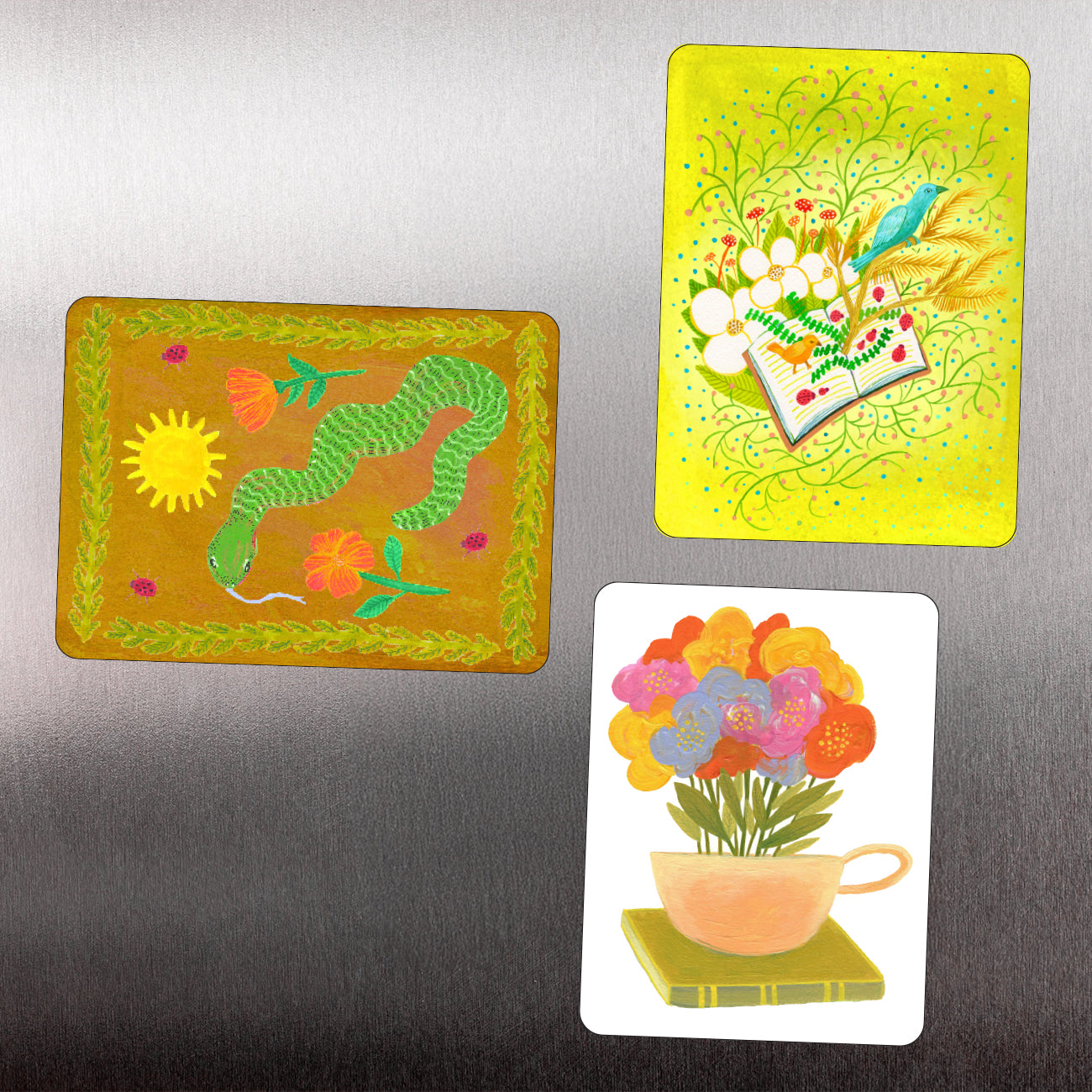 Gold Sunset - Magnet Set