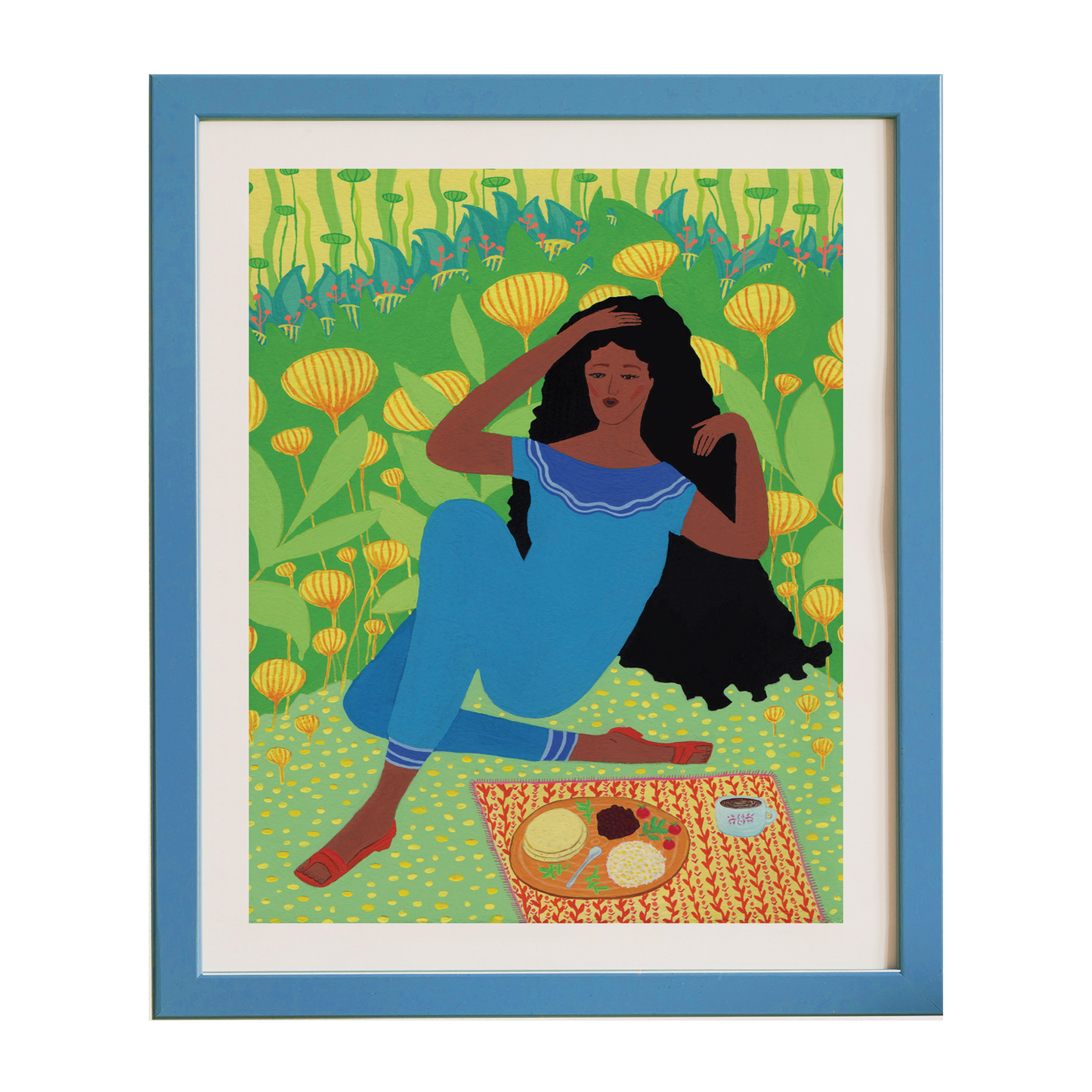 Rosinda Takes a Break - Art Print