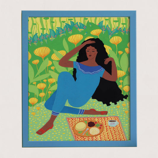 Rosinda Takes a Break - Art Print