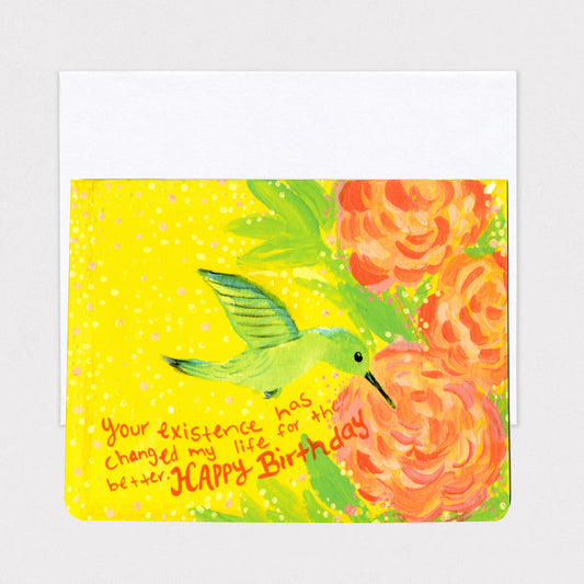 Hummingbird Birthday - Card
