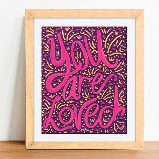 You Are Loved - Framed Museum Art Print