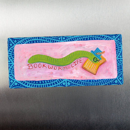 Bookworm Life - Magnet