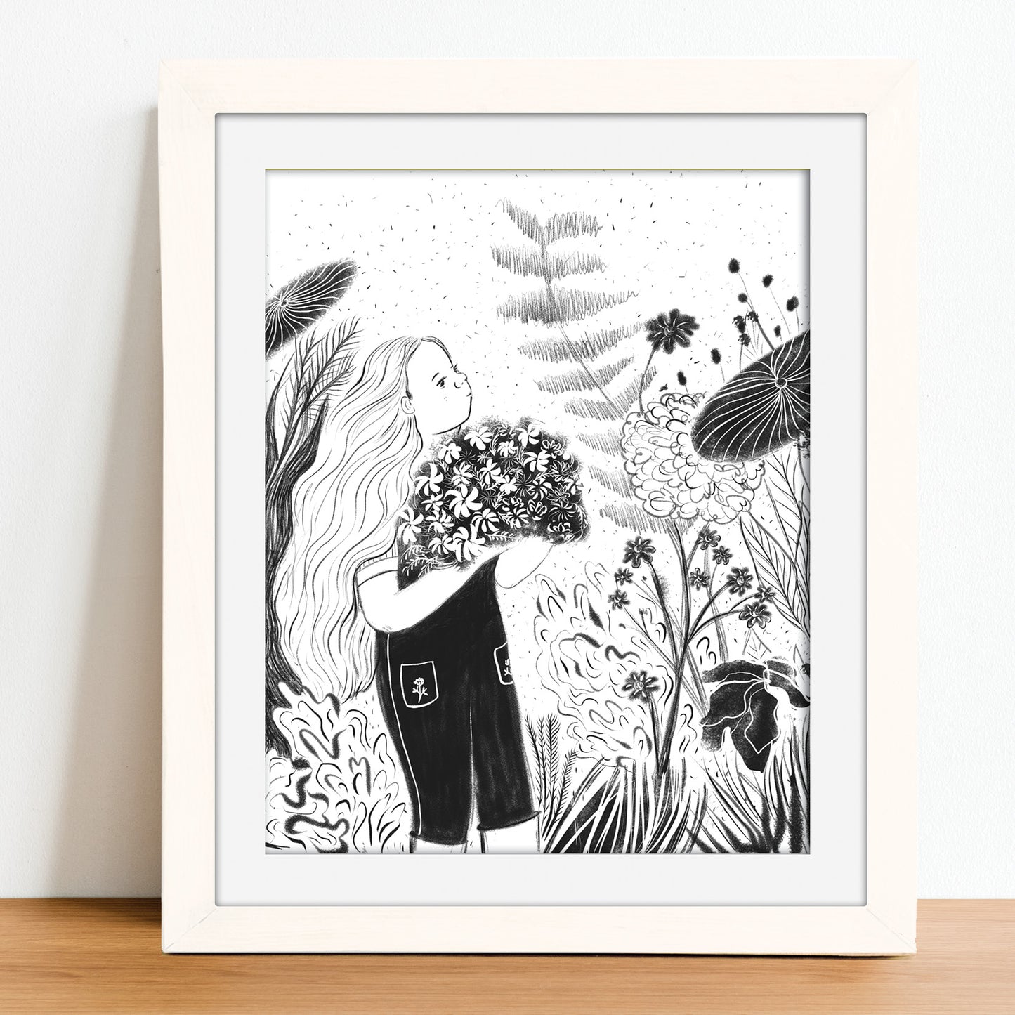 Flower Girl - Giclée Art Print