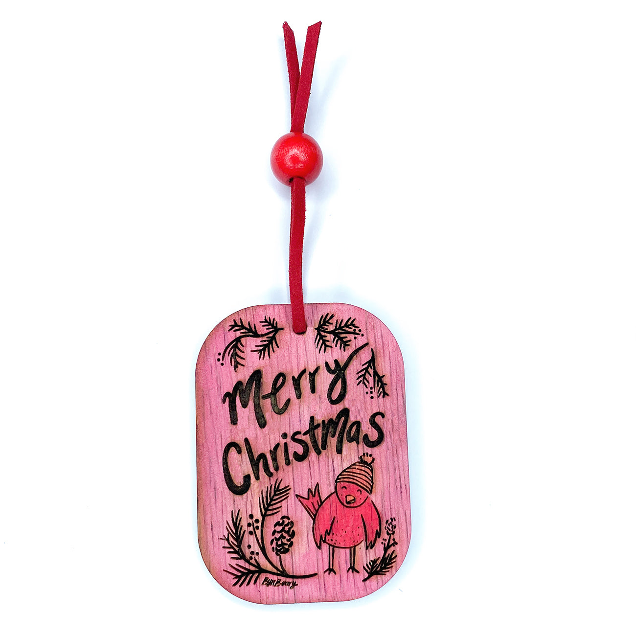 Merry Christmas Birdie Ornament