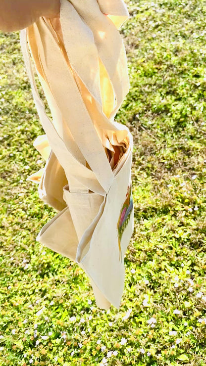 Alligator Studying - 100% Cotton Tote