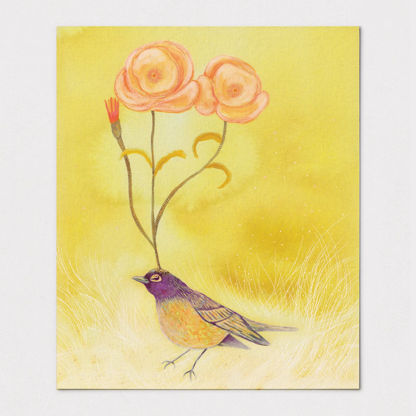 Summer Song Bird - Art Print